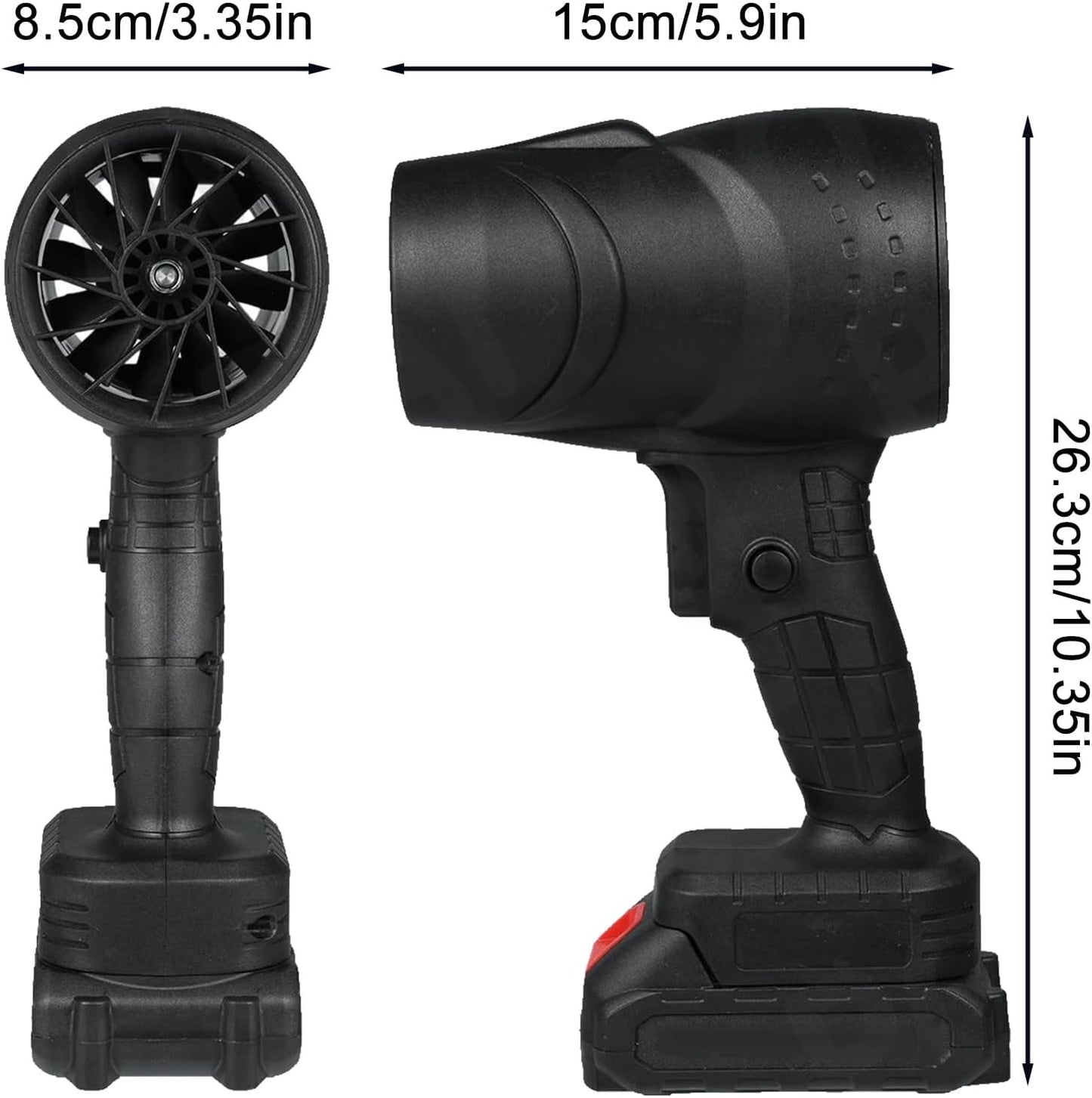 Violent Fan 48V Cordless Air Blower 35000PA Powerful Suction Multipurpose Indoor and Outdoor
