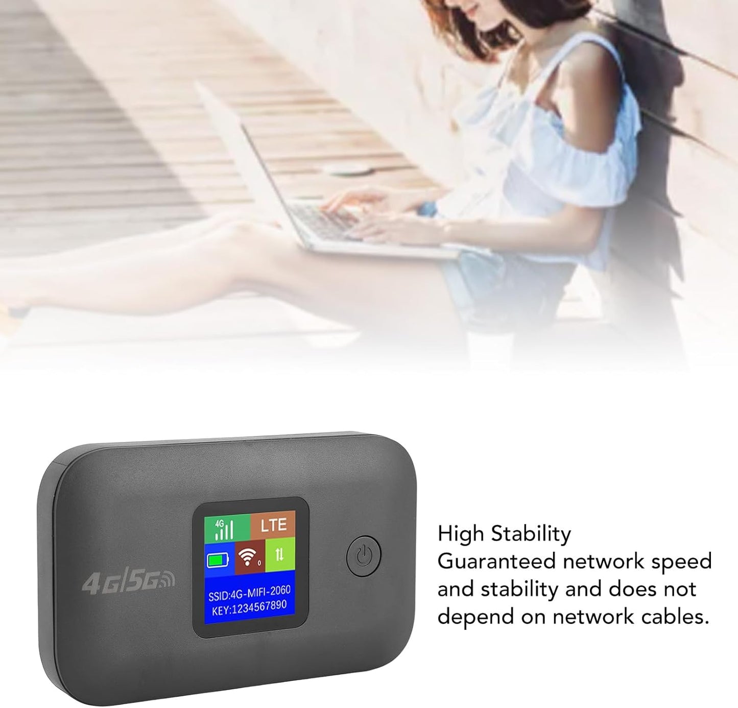 4G/5G  LTE Mobile Hotspot, Portable Mobile Wi Fi Router