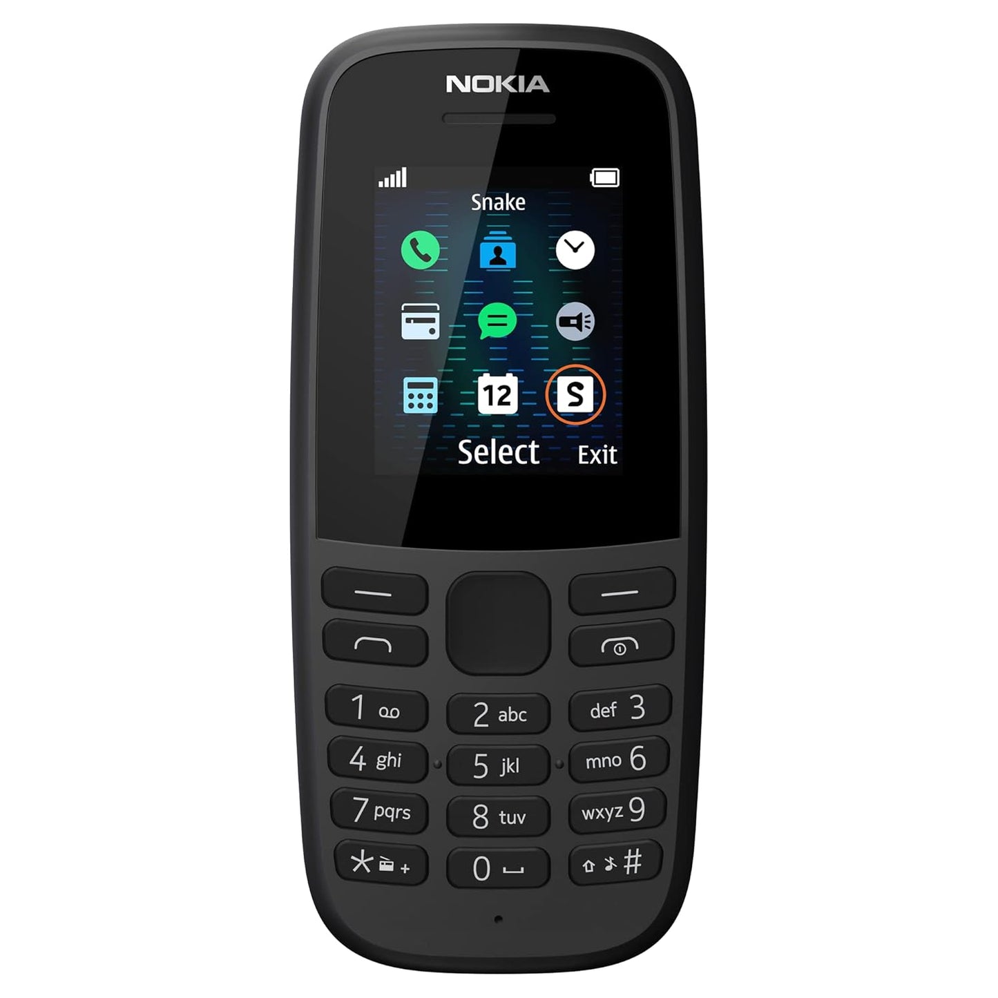 Nokia 105 Single SIM (Black)