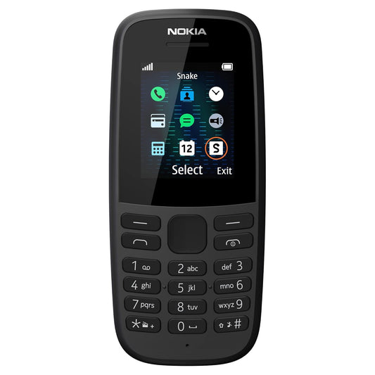 Nokia 105 Single SIM (Black)