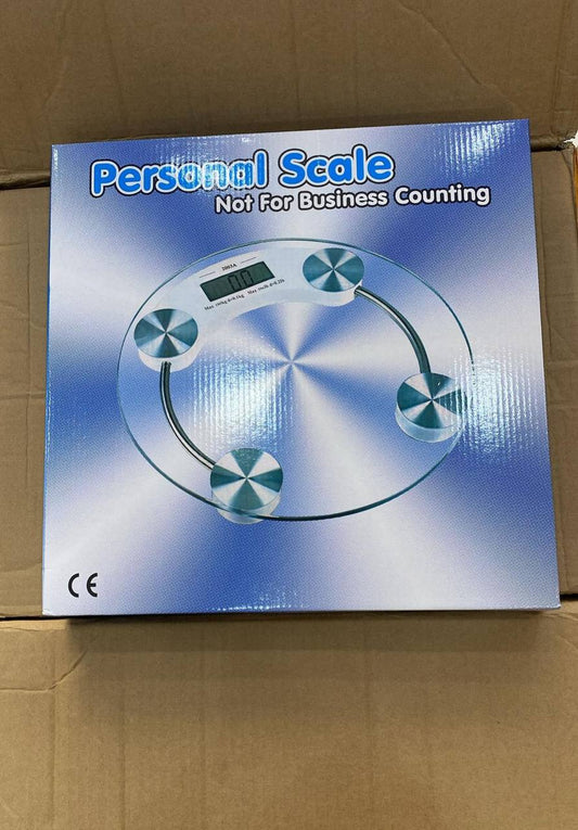 DIGITAL PERSONAL SCALE – SMART GLASS BODY WEIGHT SCALE
