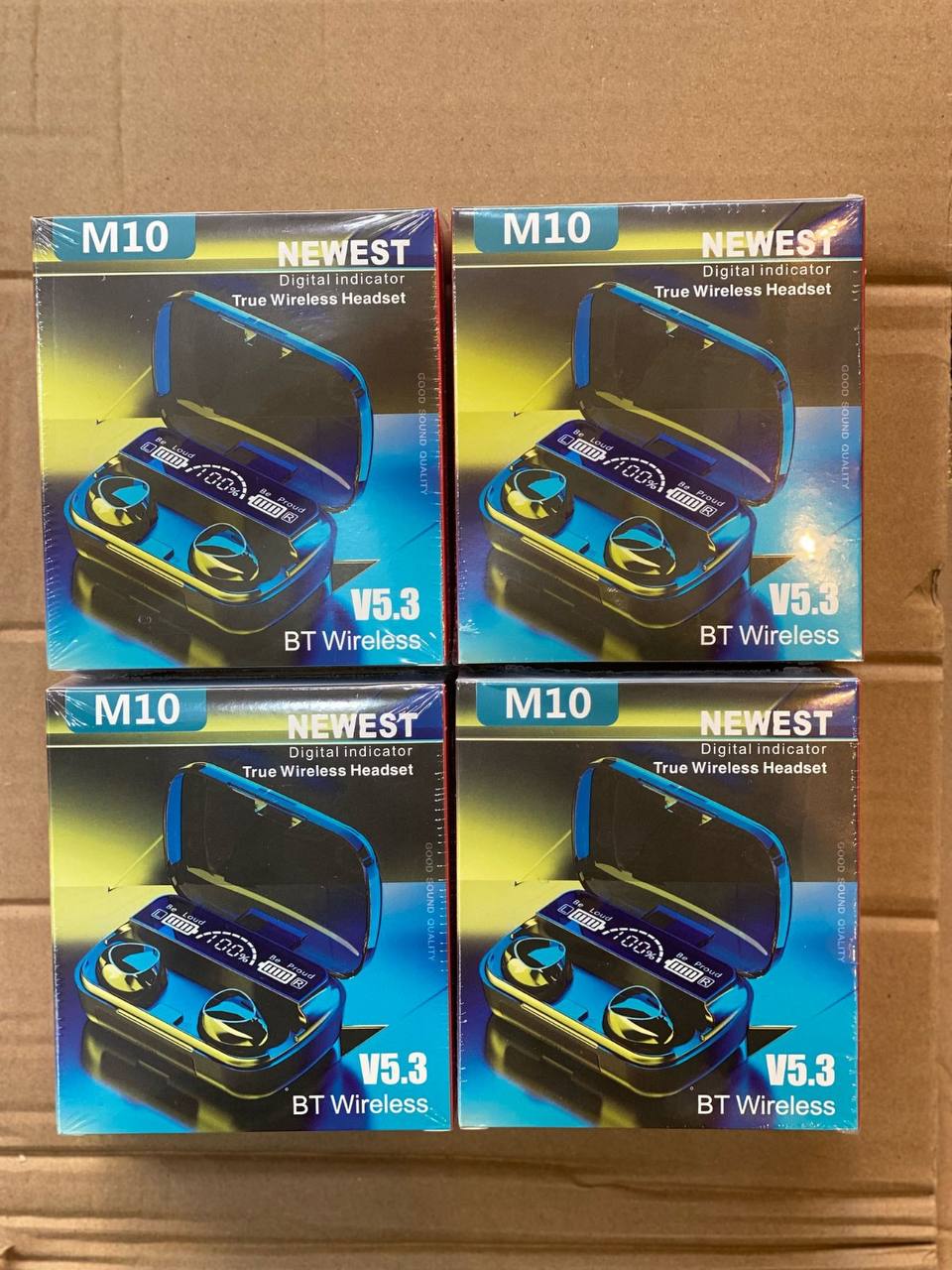 M10 NEWEST TRUE WIRELESS EARBUDS WITH DIGITAL DISPLAY