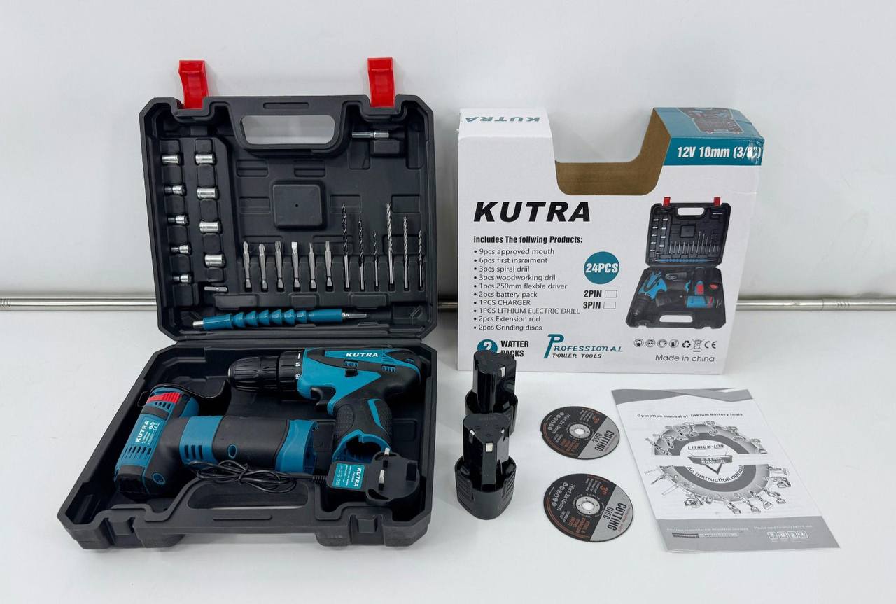 KUTRA GRINDING MACHINE AND DRILL COMBO SET
