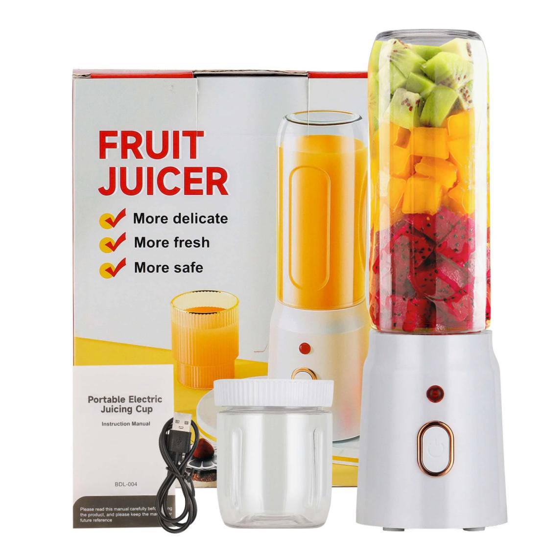 PORTABLE ELECTRIC FRUIT JUICER