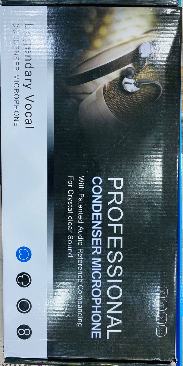 Professional Condenser Microphone -- Legendary Vocal