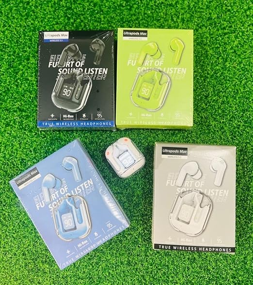 ULTRAPOD MAX WIRELESS EARBUDS WITH LED DISPLAY CASE