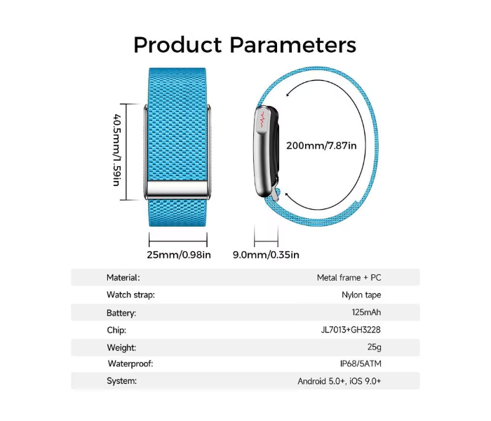 Loop Smart Band Fitness Tracker (6 Month Warranty)