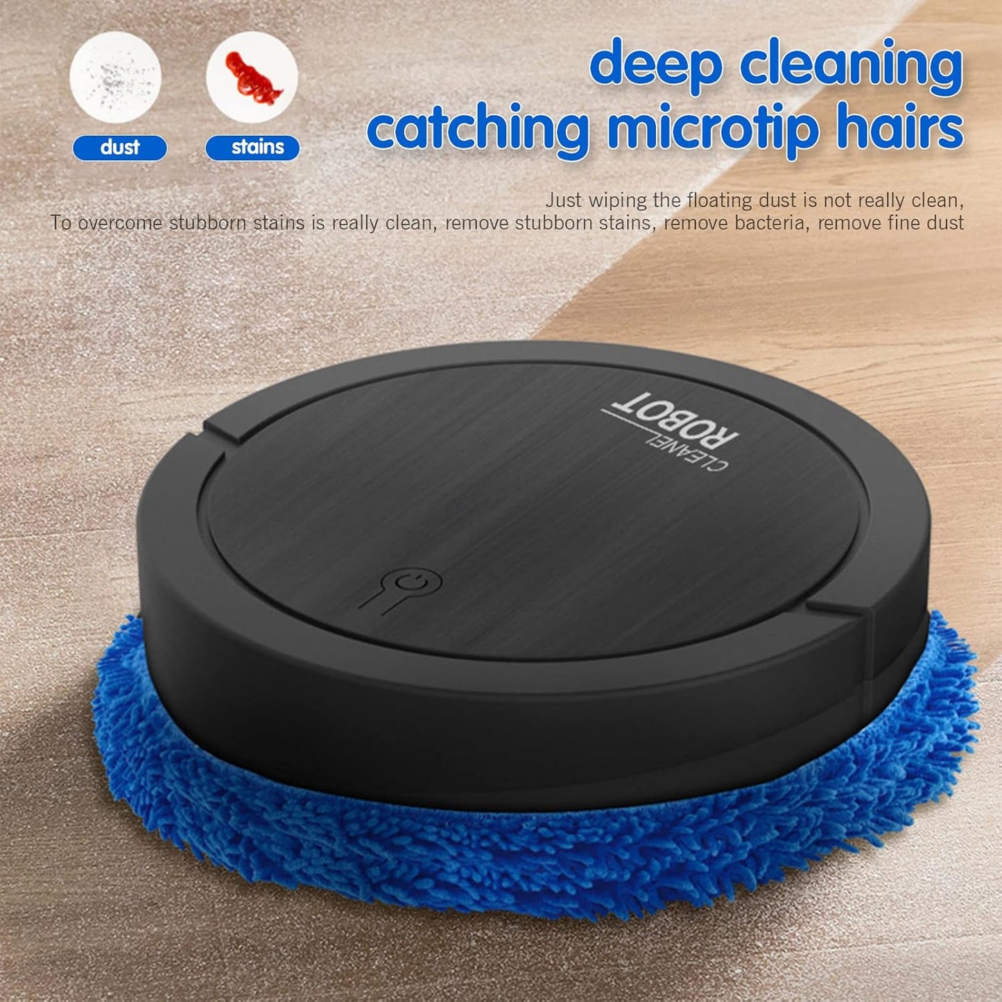 Home Intelligent Silent Mopping Robot Lazy Wet and Dry Mopping Machine Aluminum Polish