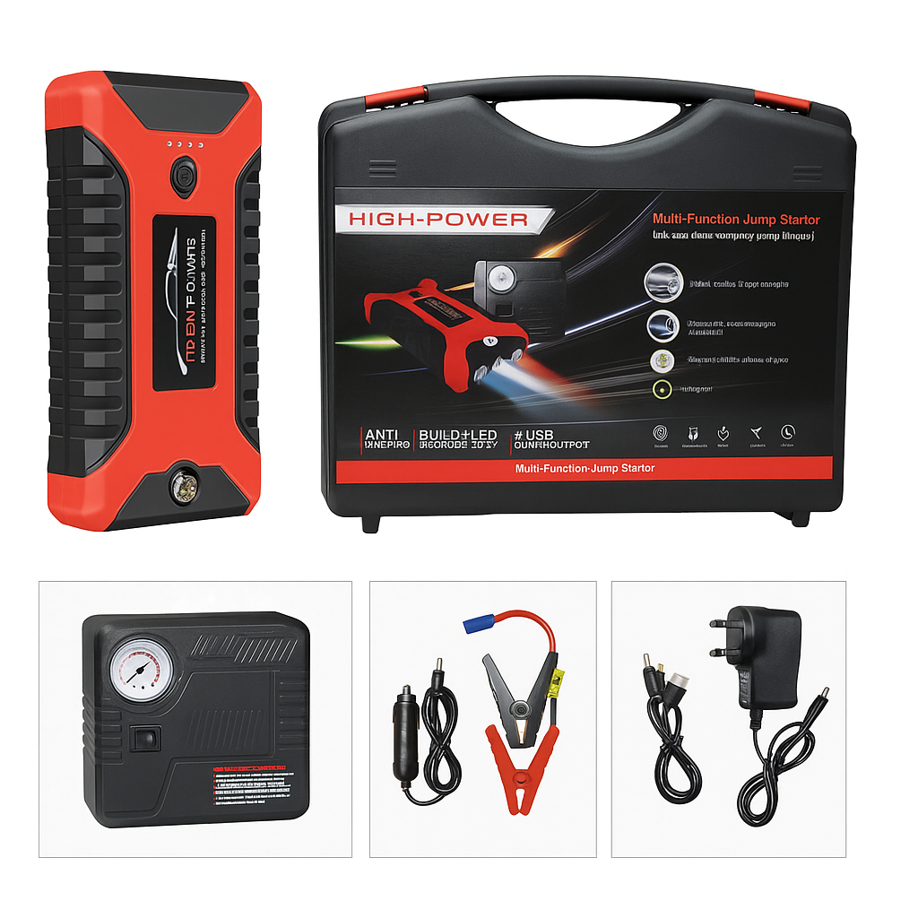 PORTABLE JUMP STARTER  HP-20/1000, 29800MAH, 1000A