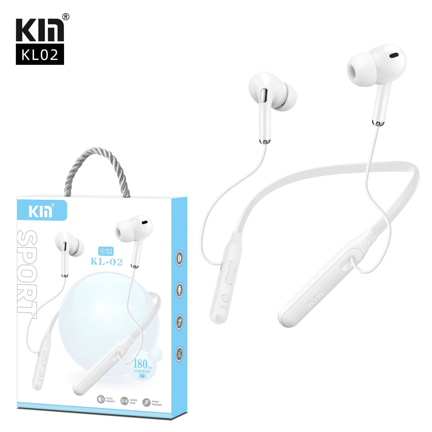 KM WIRELESS BLUETOOTH SPORT EARPHONE