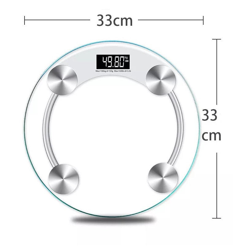 DIGITAL PERSONAL SCALE – SMART GLASS BODY WEIGHT SCALE