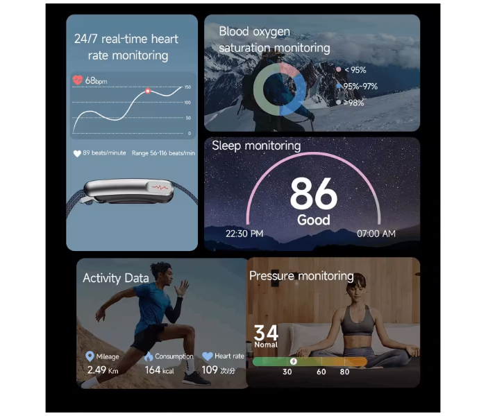 Loop Smart Band Fitness Tracker (6 Month Warranty)