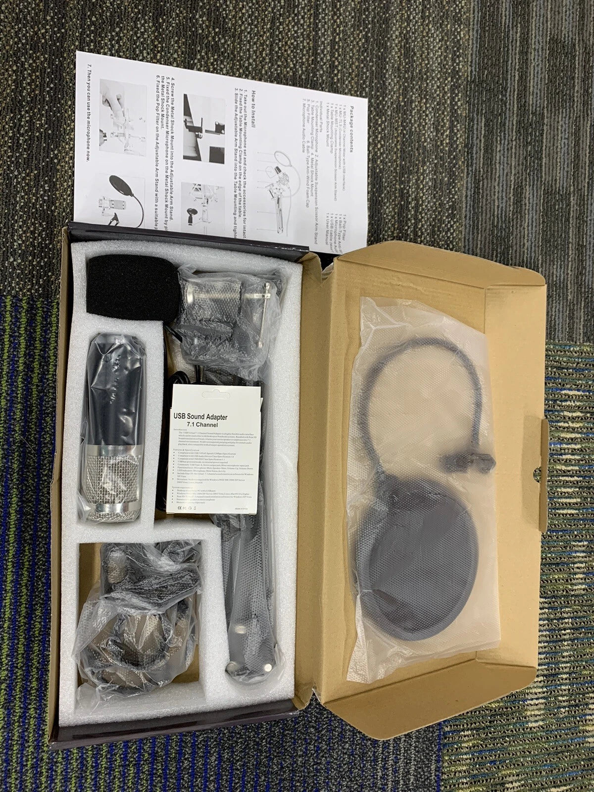 Professional Condenser Microphone -- Legendary Vocal